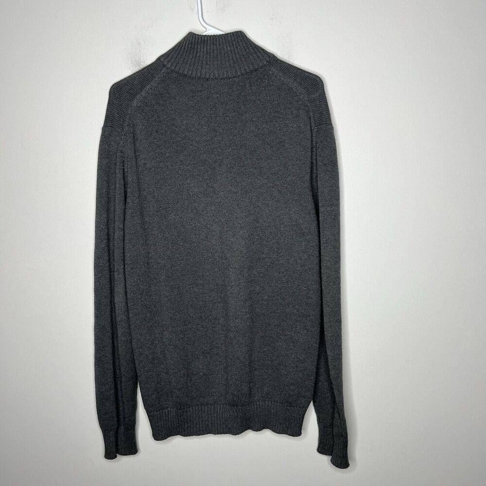 Rodd &‎ Gunn Sweater Mens Small Gray Cotton Knit Quarter Zip Pullover Casual - Picture 7 of 15